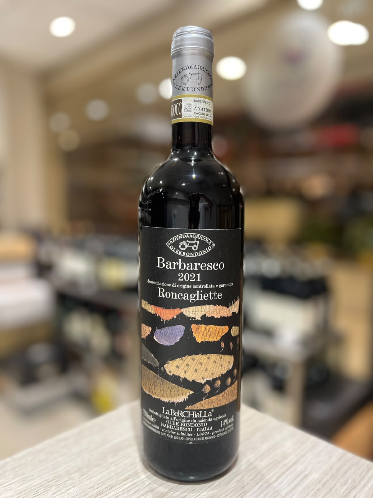 Olek Bondonio La Berchialla Barbaresco Roncagliette 2021